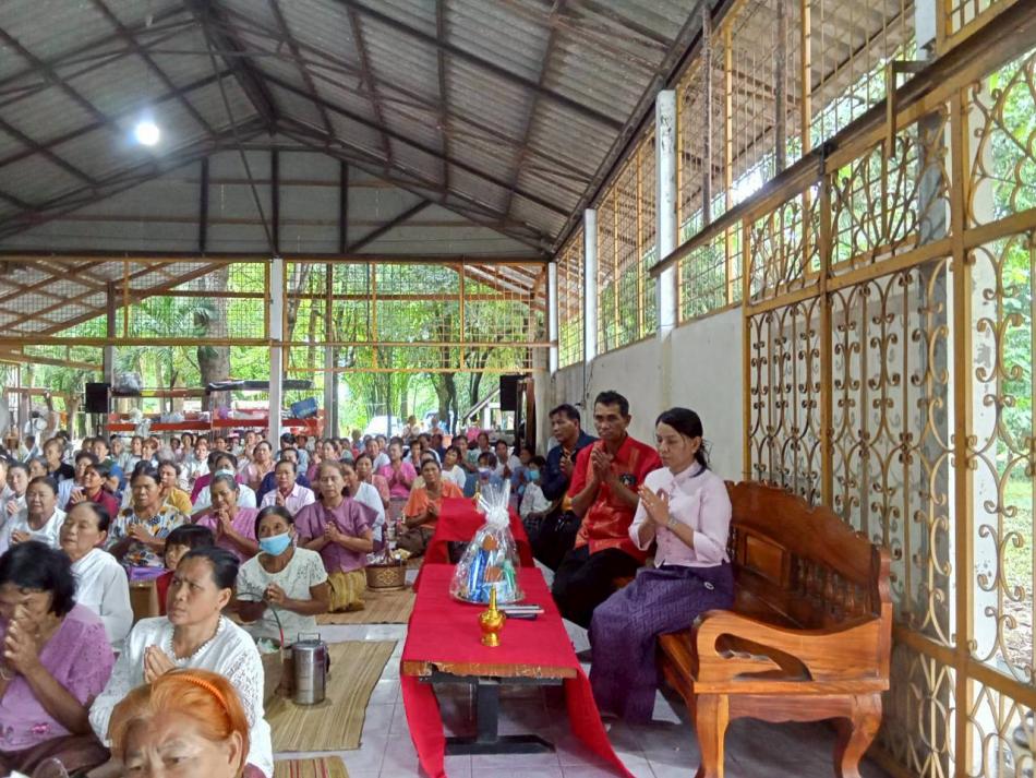 โครงการประเพณีบุญสังฆทานตำบลหนองไฮ (ที่พักสงฆ์โนนขี้เหล็ก วัดบ้านหนองบัว หมู่ 4 )