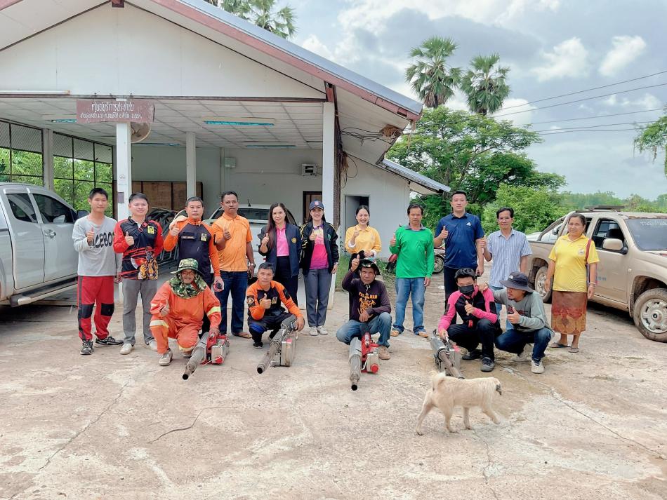 โครงการเฝ้าระวังป้องกันและควบคุมโรคไข้เลือดออกประจำปีงบประมาณ2568 ลงพื้นที่ บ้านหนองบัว หมู่ที่ 4