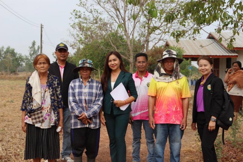 การลงพื้นที่สำรวจตรวจสอบข้อเท็จจริง กรณี ร้องเรียน/ร้องทุกข์  ถนนสาธารณประโยชน์บ้านหนองบัว หมู่ 4 