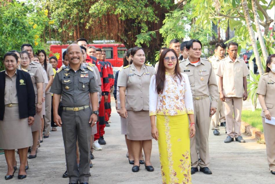 กิจกรรมเคารพธงชาติ